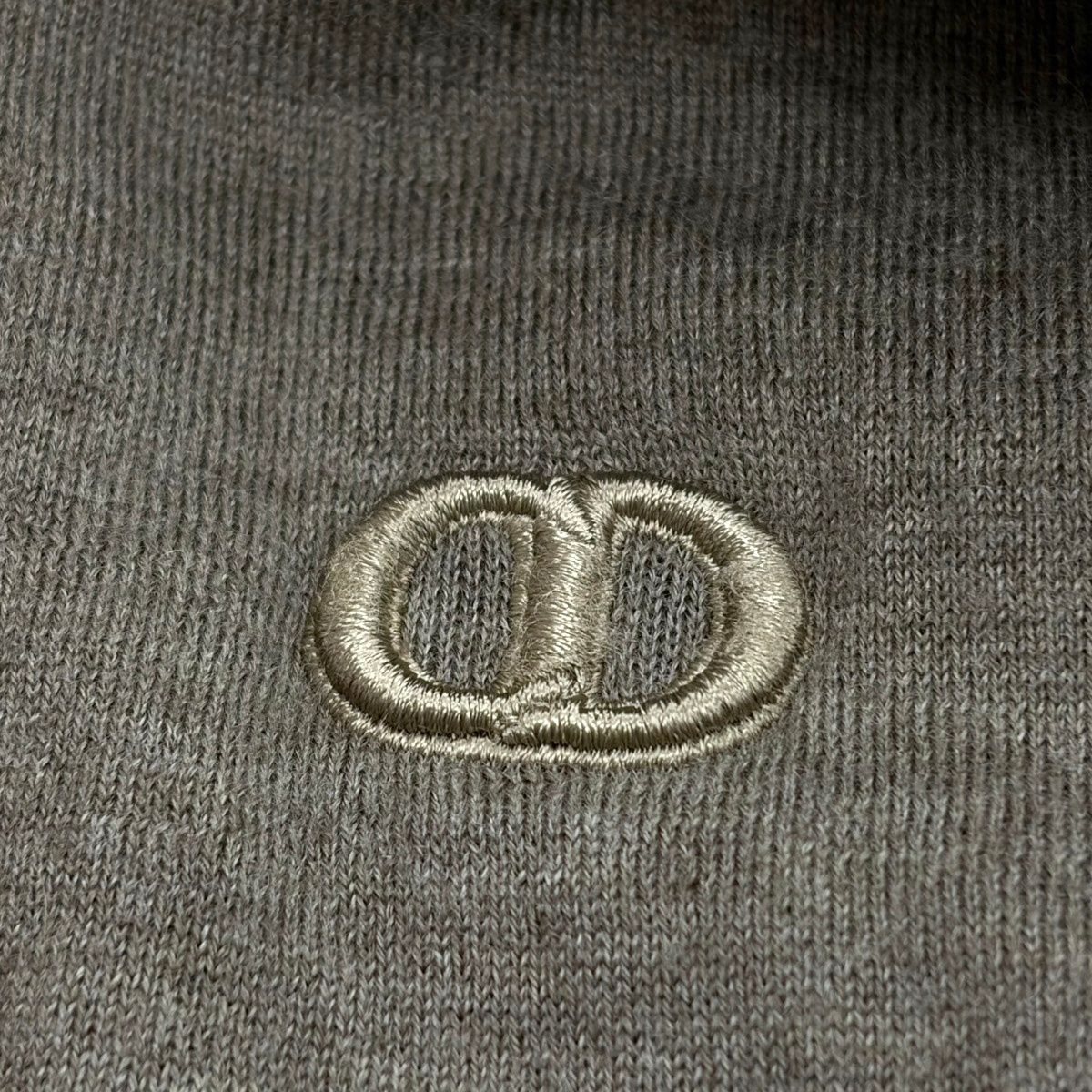 Dior Cashmere High Gee Tourneck Knit Sweater Beige — view 6