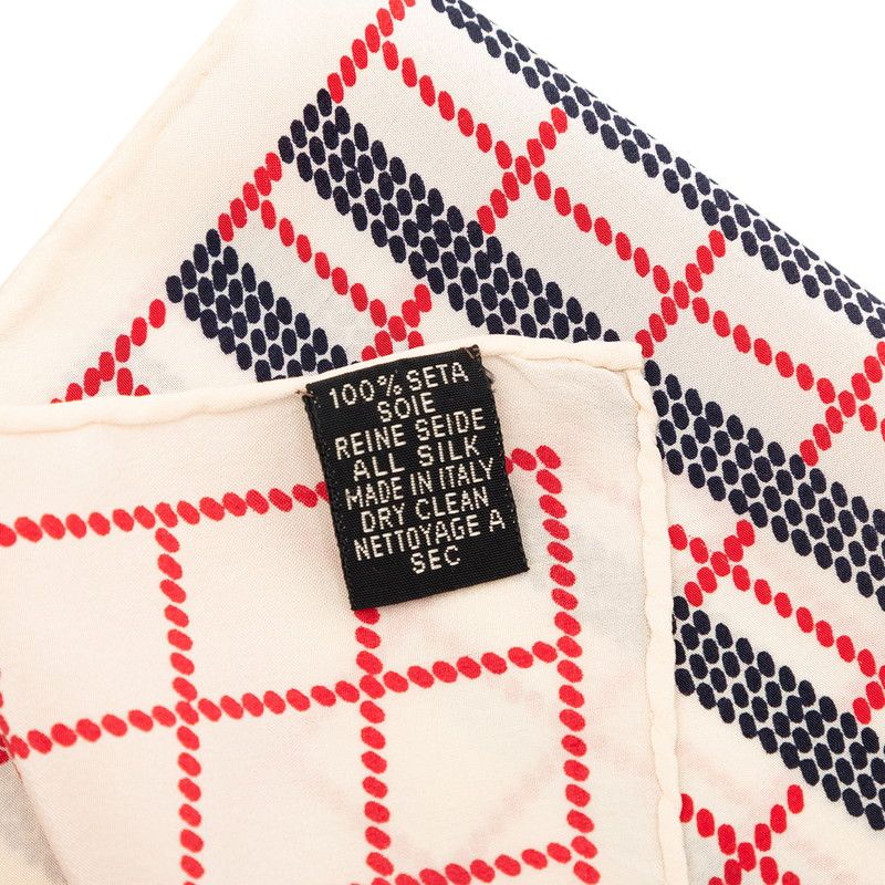 Chanel Scarf Beige Multicolor Silk — view 6