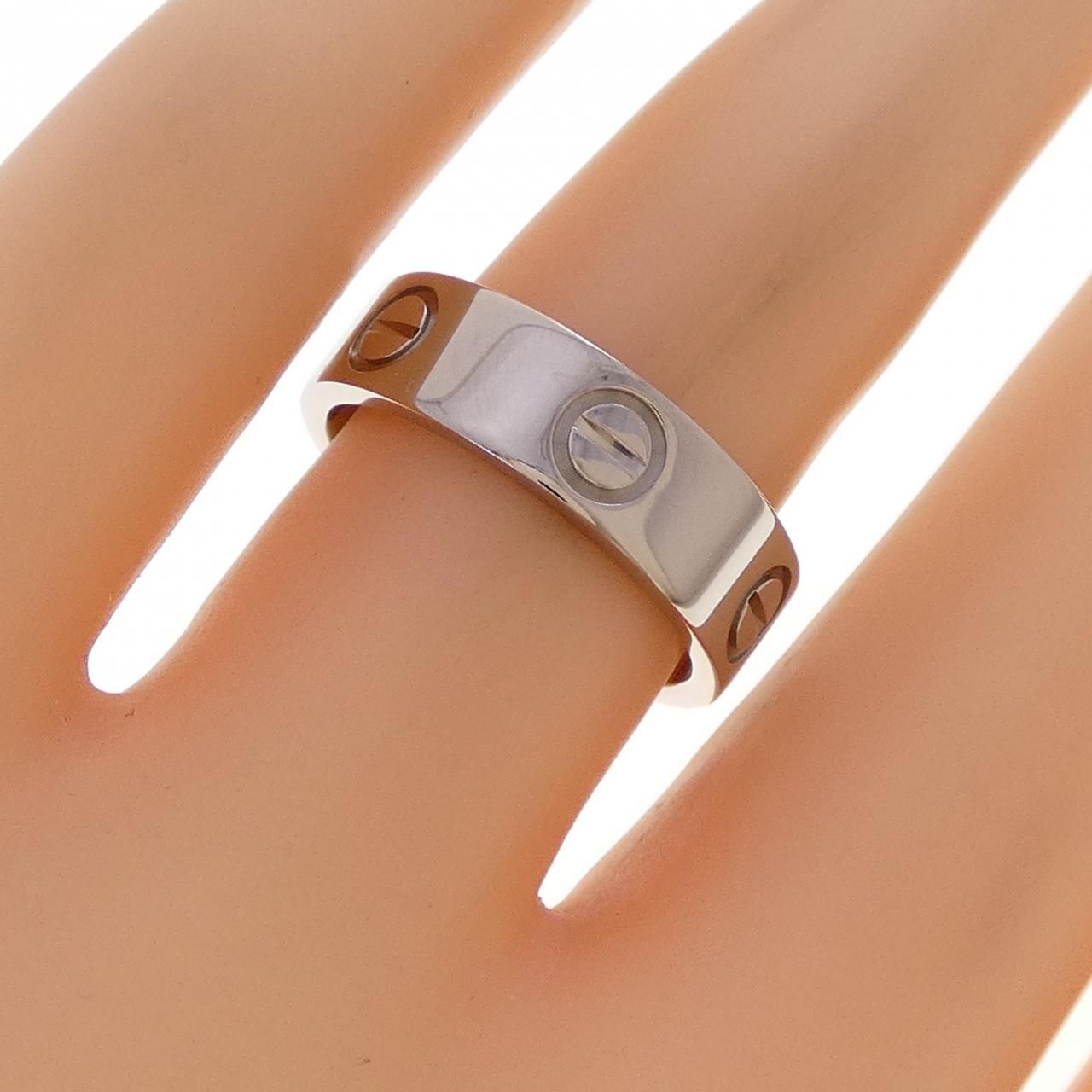 Cartier Love Ring White Gold — view 4