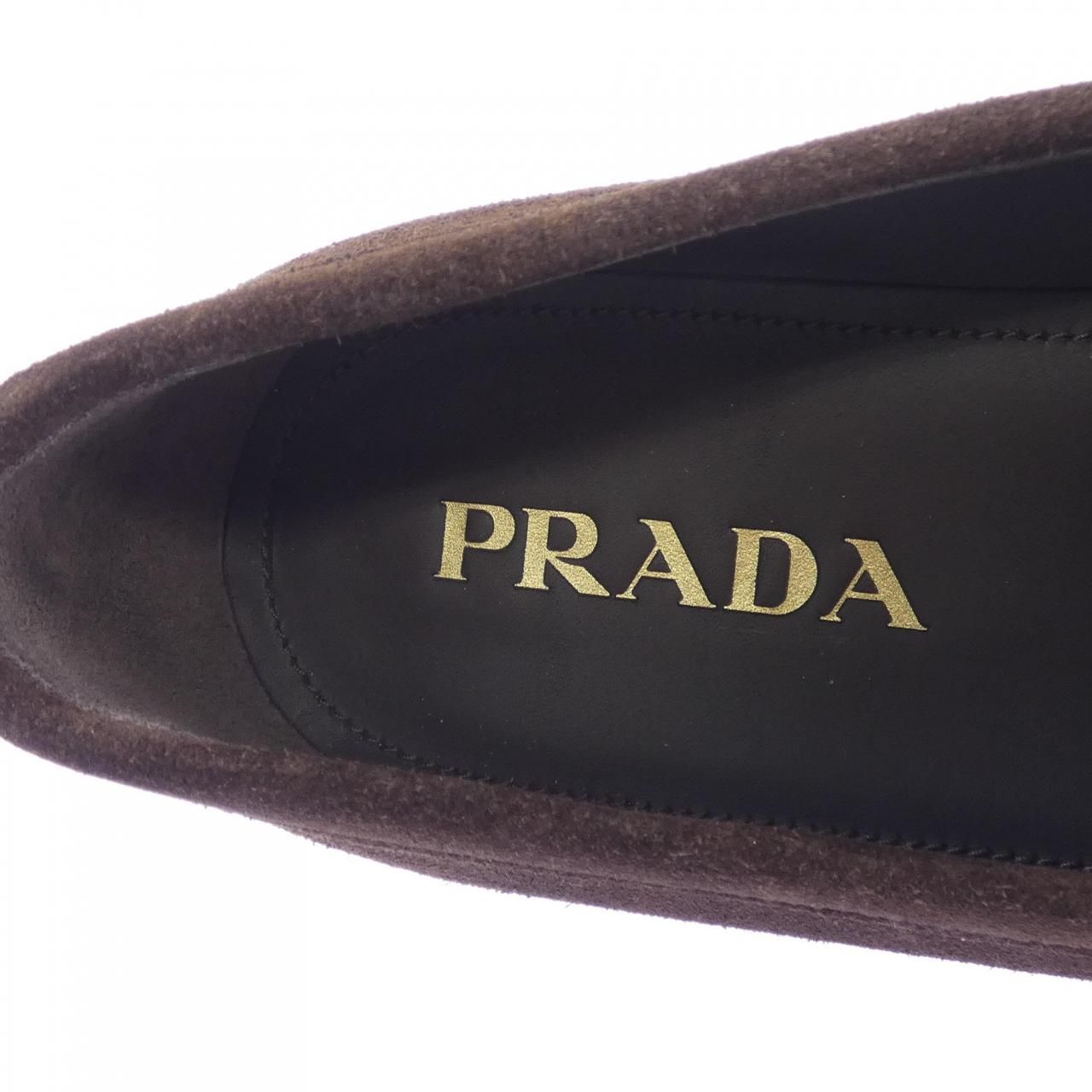 Prada Shoes Sneakers Brown — view 6