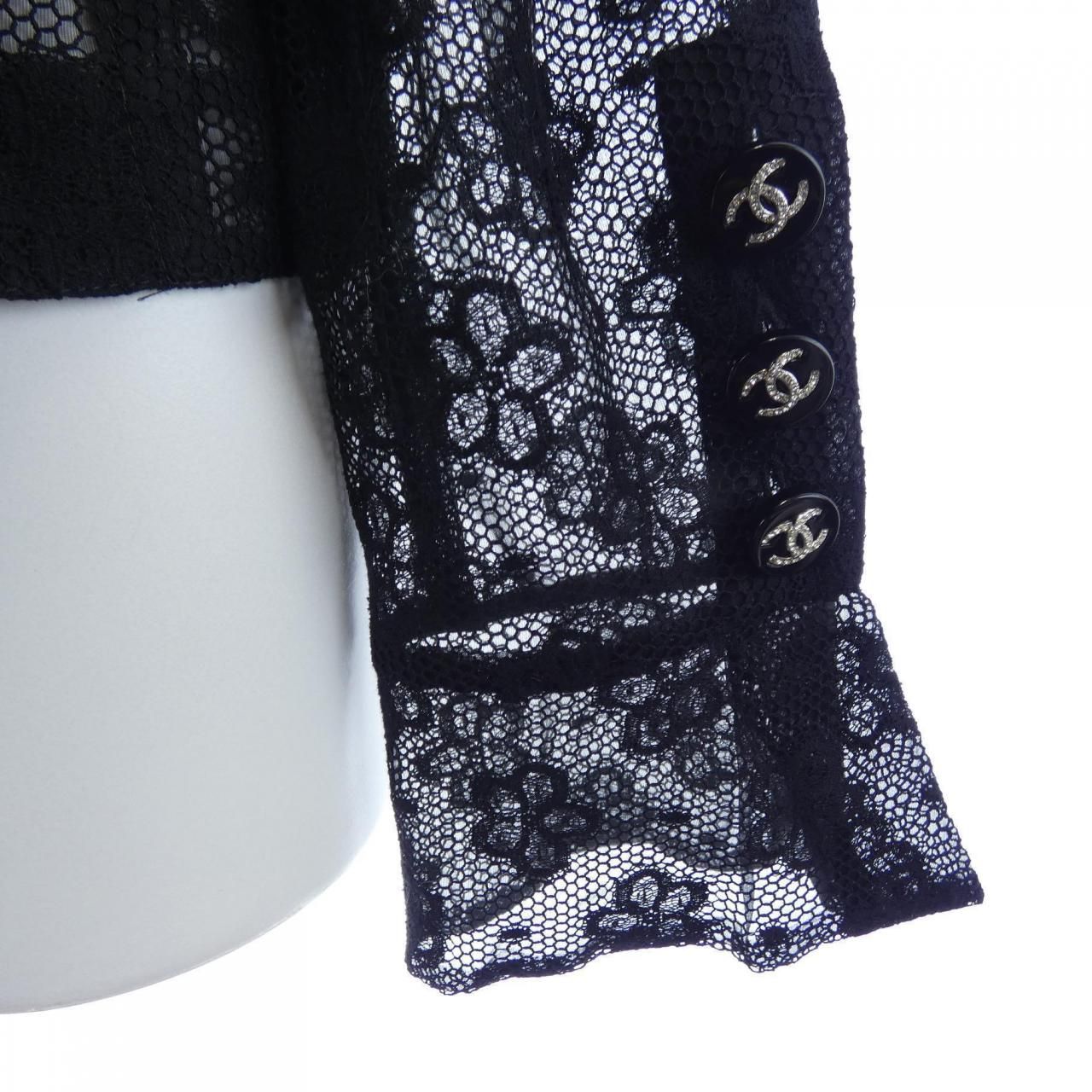 Chanel Metiers D'art Collarless Jacket — view 7