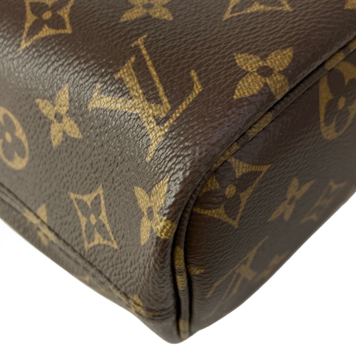 Louis Vuitton Tote Monogram Neverfull Inside Out BB Rose Pondicherry Leather — view 9