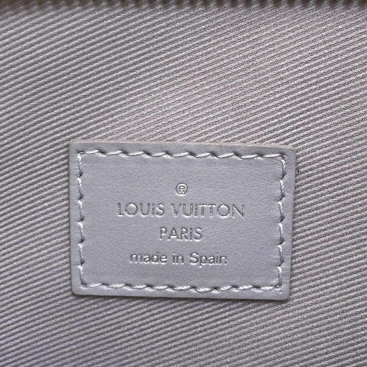 Louis Vuitton Monogram Flat Messenger Shoulder Bag Canvas Denim — view 9