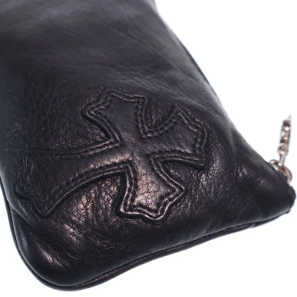 Chrome Hearts Zpr Chng Purse Change Cross Patch Daga Zip Coin Case — view 6