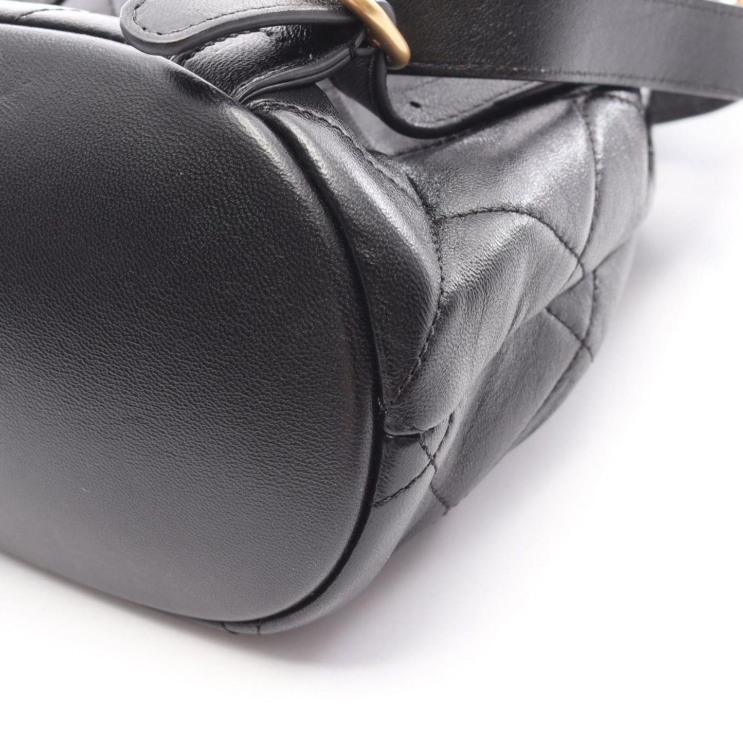 Chanel Backpack 19 Black Lambskin Quilted Small — view 9