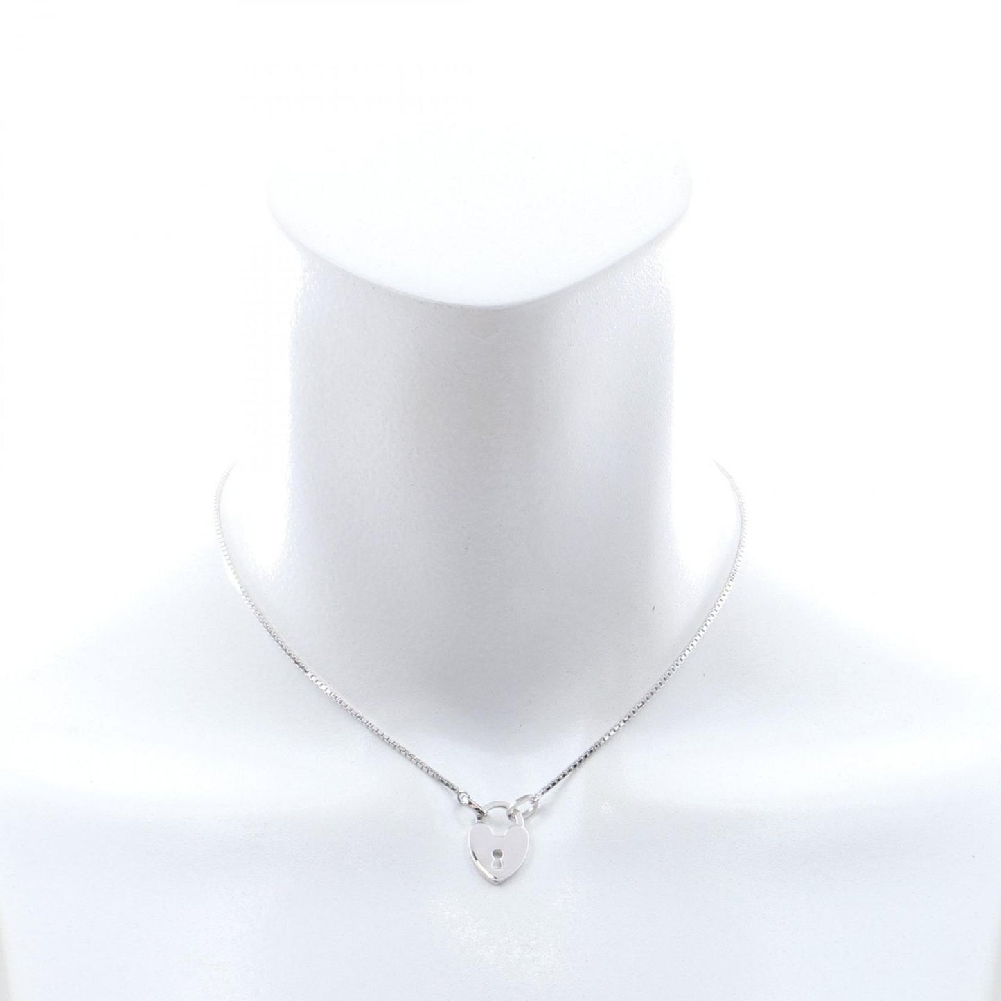 Dior Necklace Heart Lock Stainless Steel — view 5