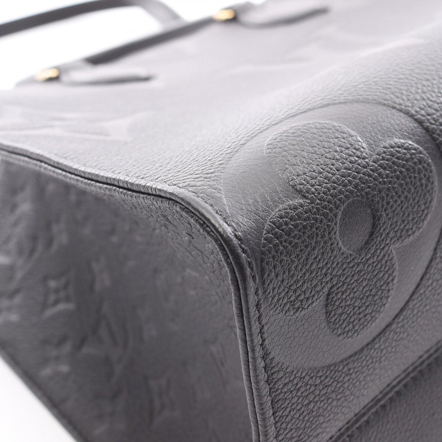 Louis Vuitton Tote On The Go MM 2-Way Noir Leather — view 5