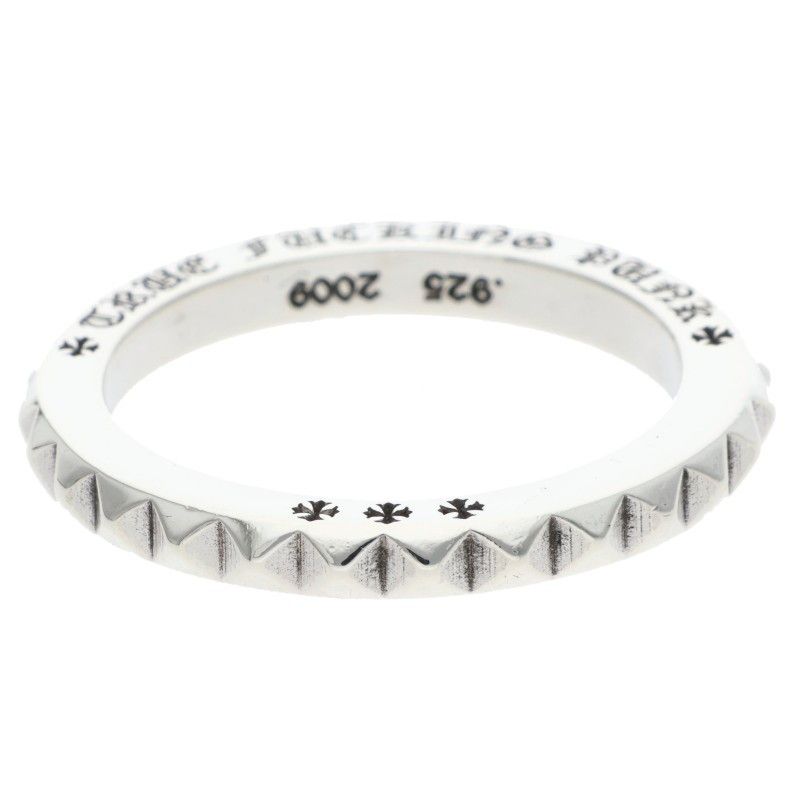 Chrome Hearts Tfp Pnk Big True Fuckin Punk Big Silver Ring — view 5