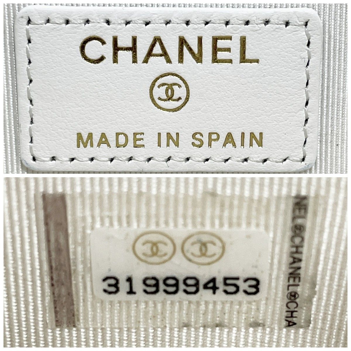 Chanel Coin Case 19 Lambskin Ivory — view 9