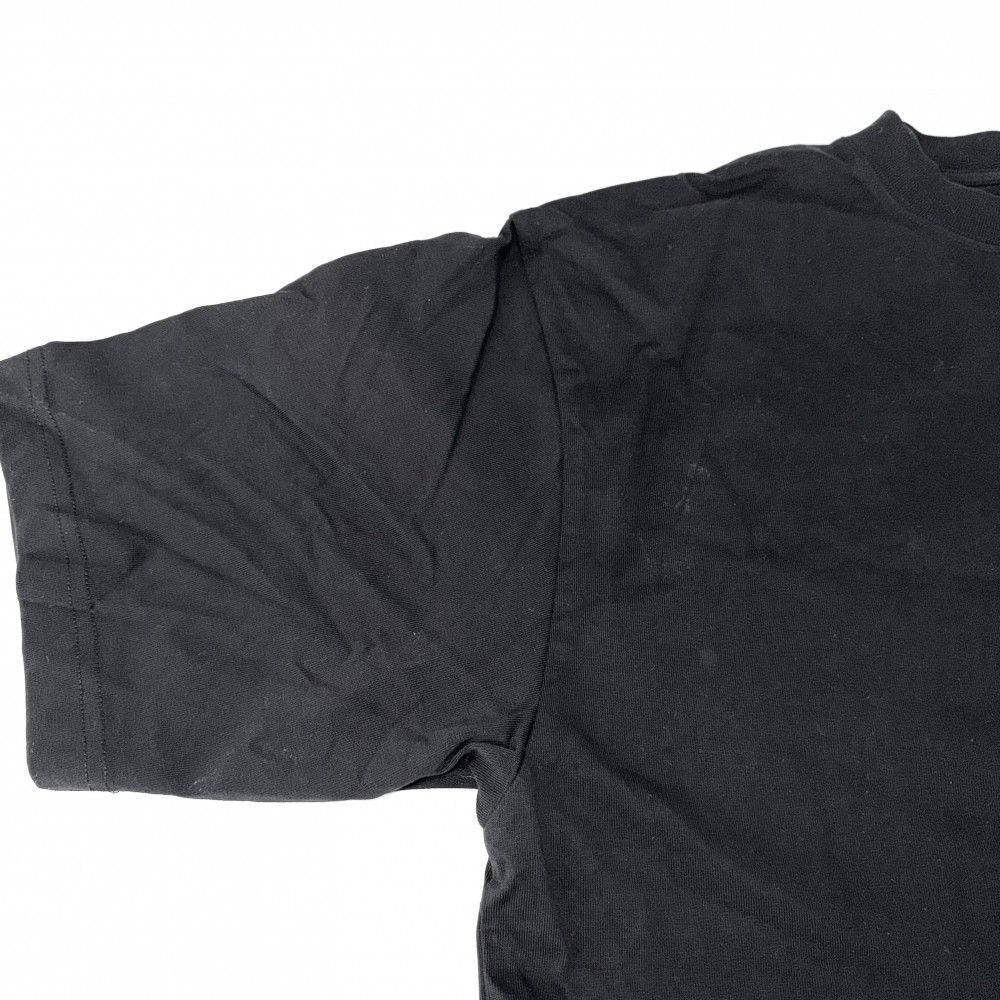 Balenciaga Short Sleeve T-Shirt Crew Neck Top Xxs Black Cotton All Seasons — view 7