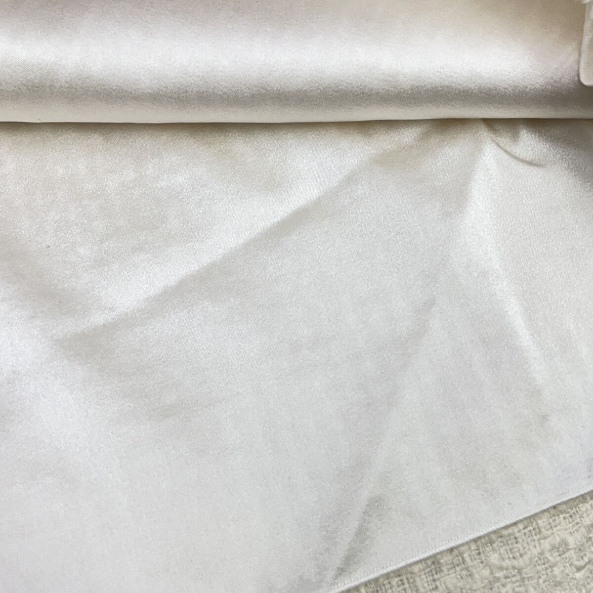 Dolce & Gabbana White SK Gdcaw Tweed DG Skirt 40 — view 9
