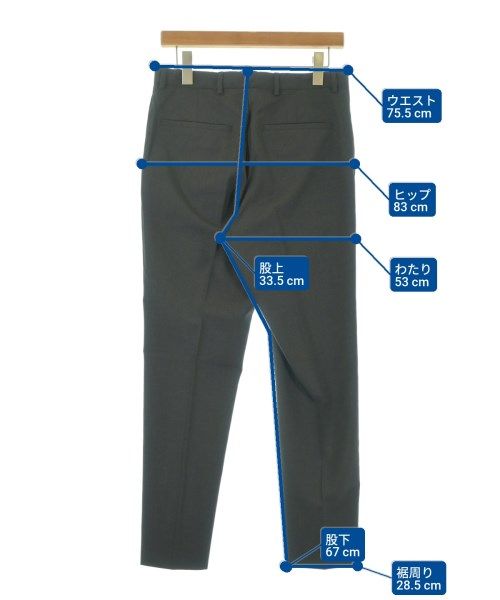 Prada Trousers Pants Gray — view 7