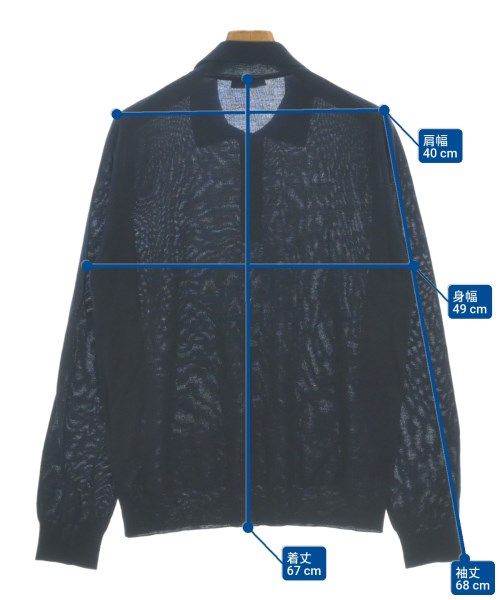 Prada Knit Sweater Navy — view 6