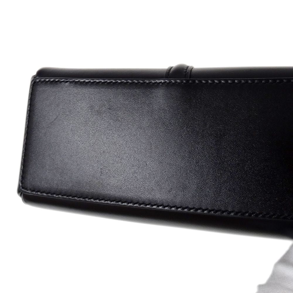 Celine 2-Way Shoulder Bag Mini 16 Seize Leather Black Small — view 9