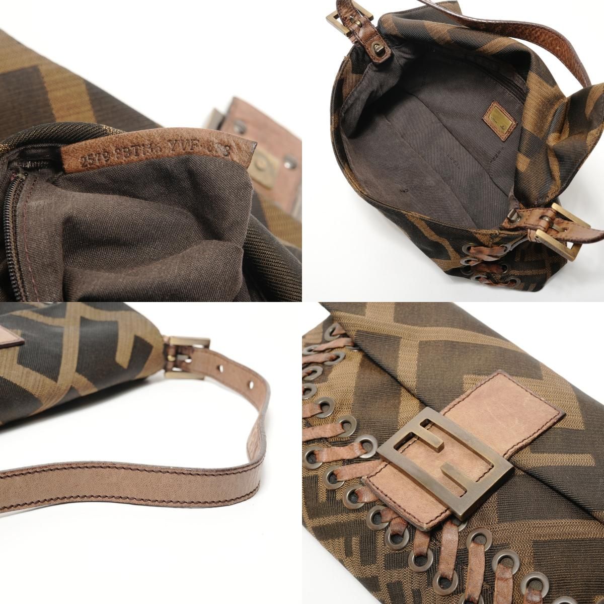 Fendi Shoulder Bag Mamma Bucket Zucca — view 9