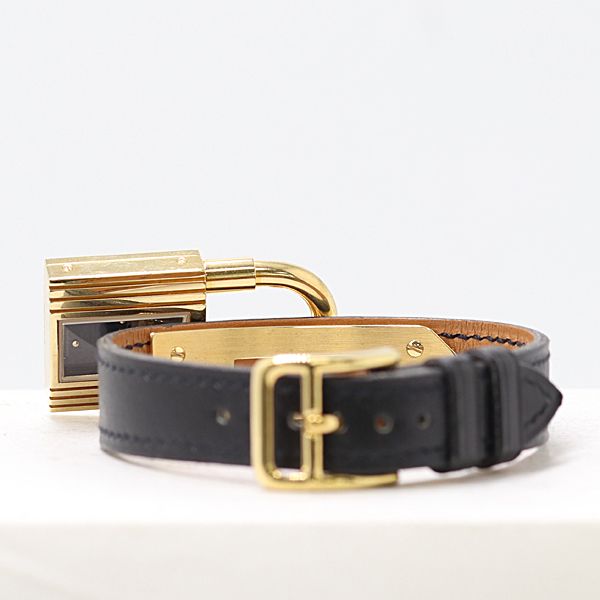 Hermes Kelly Quartz Black Dial Watch Mtm — view 4