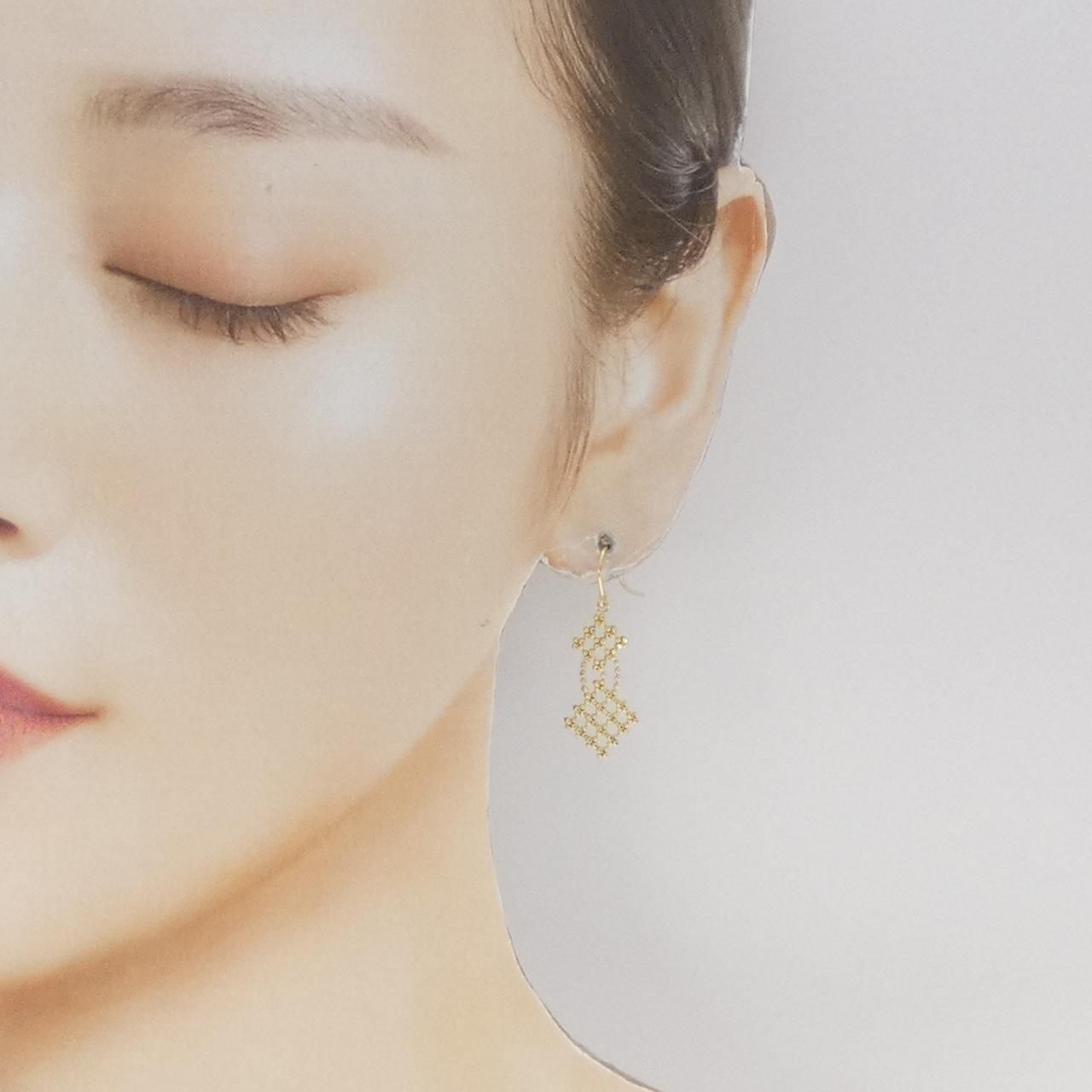 Tiffany & Co Fringe Triangle Earrings — view 4