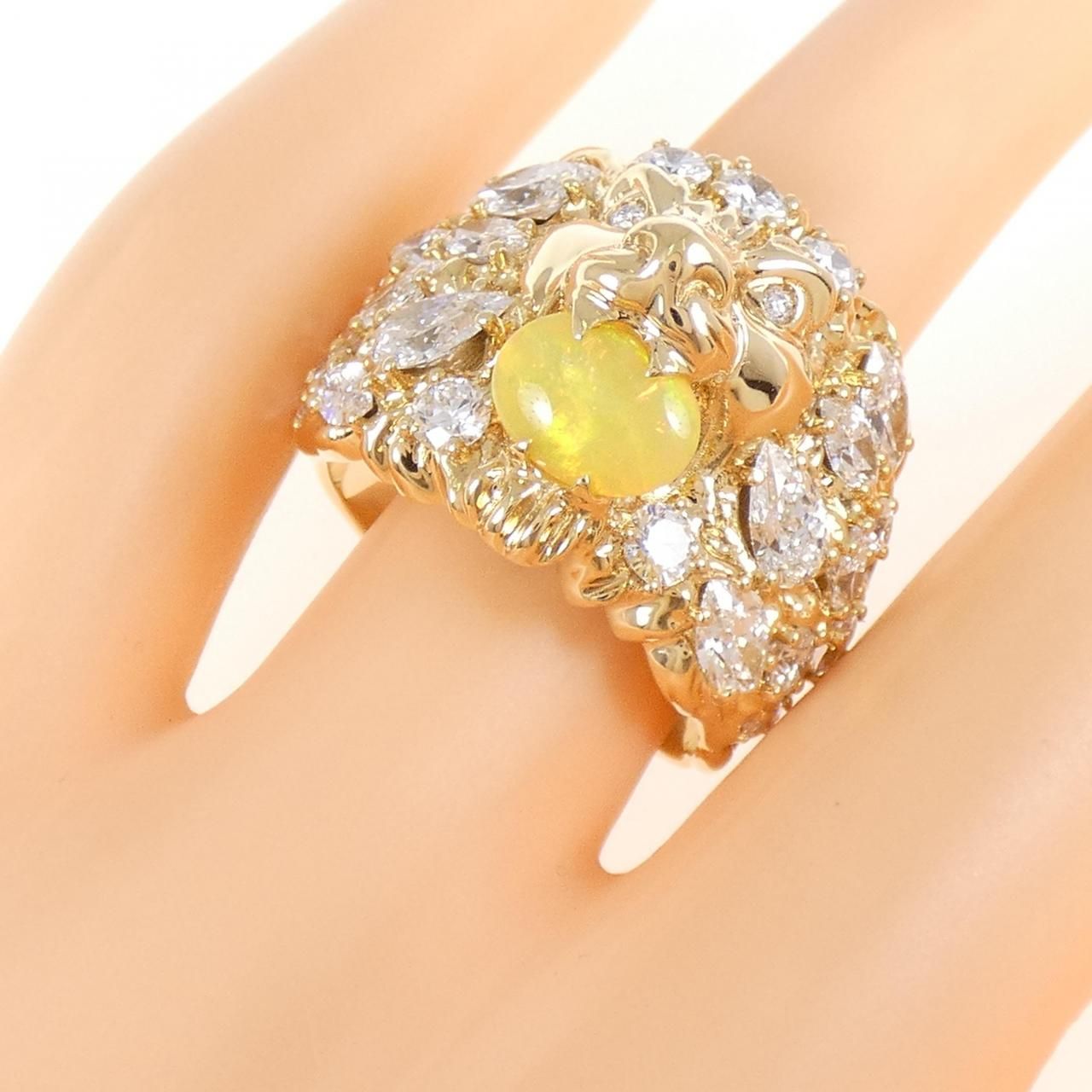 Gucci Pearl Ring Gold — view 5