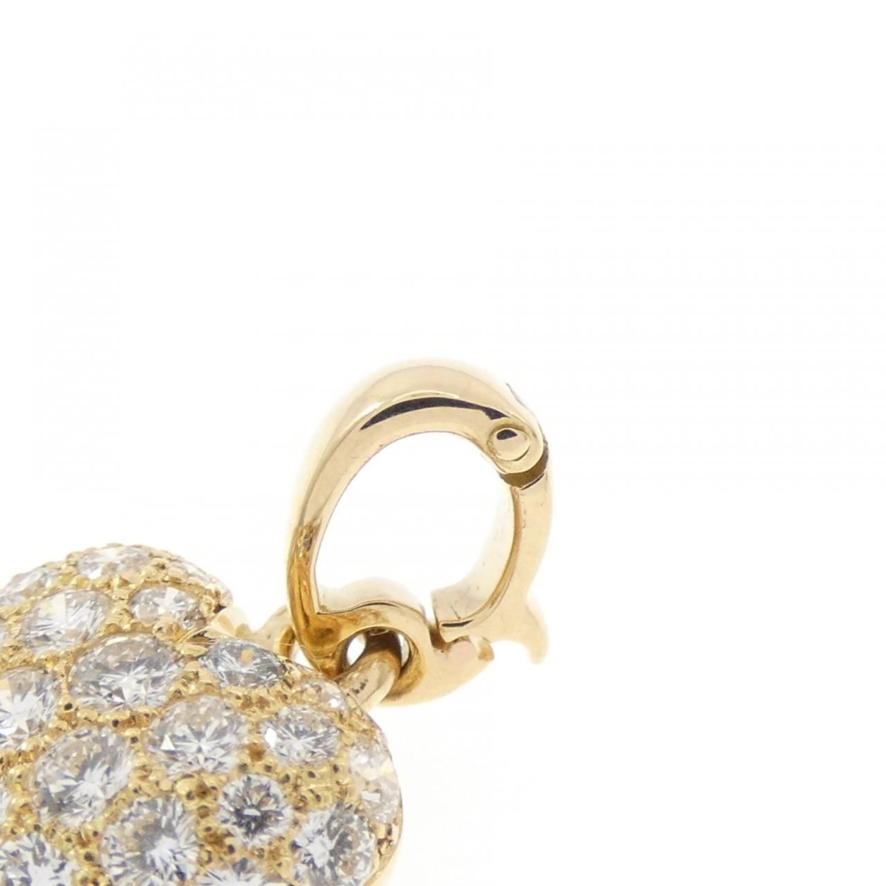 Cartier Heart Motif Charm Small Keychain — view 3