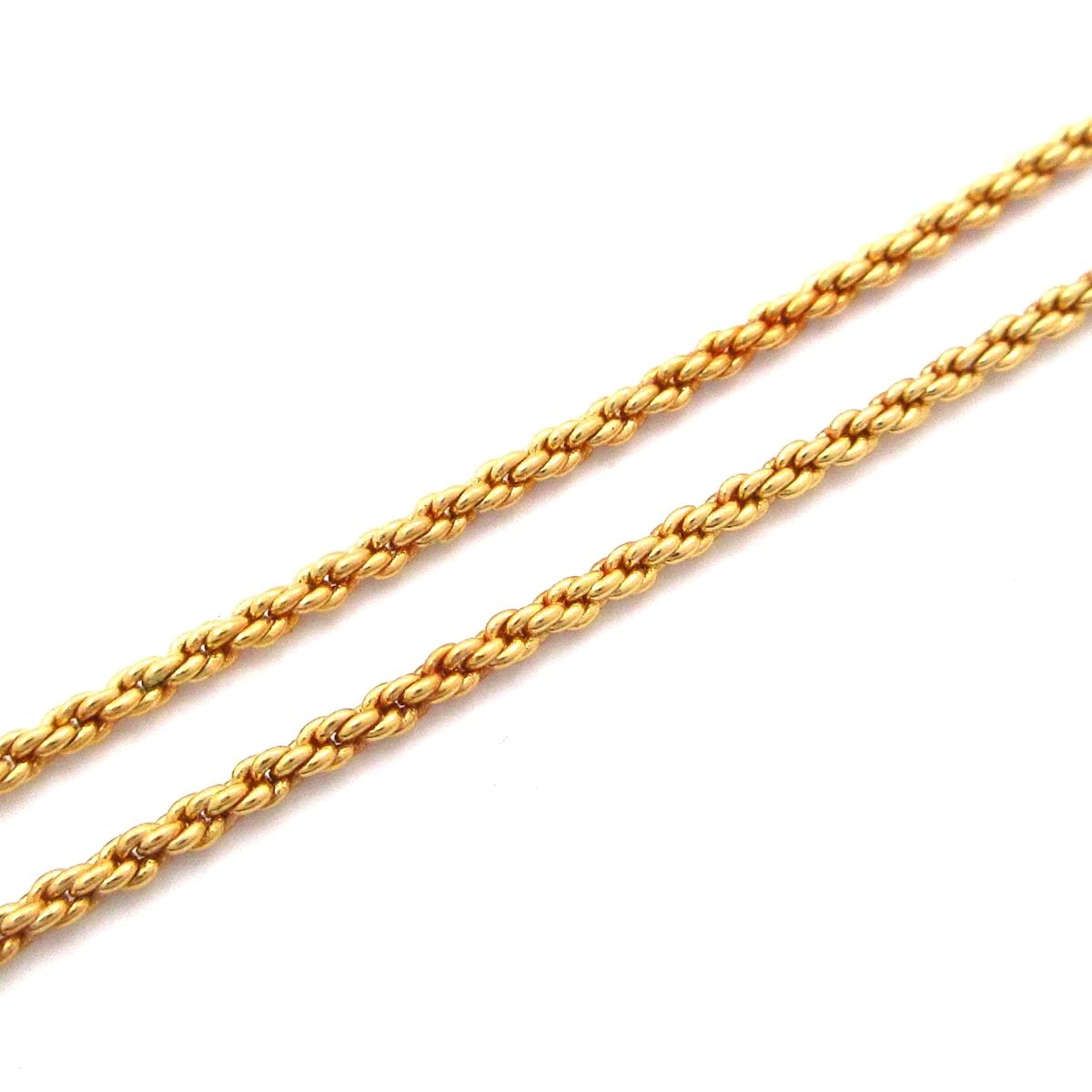 Dior Necklace Gold CD Motif — view 6
