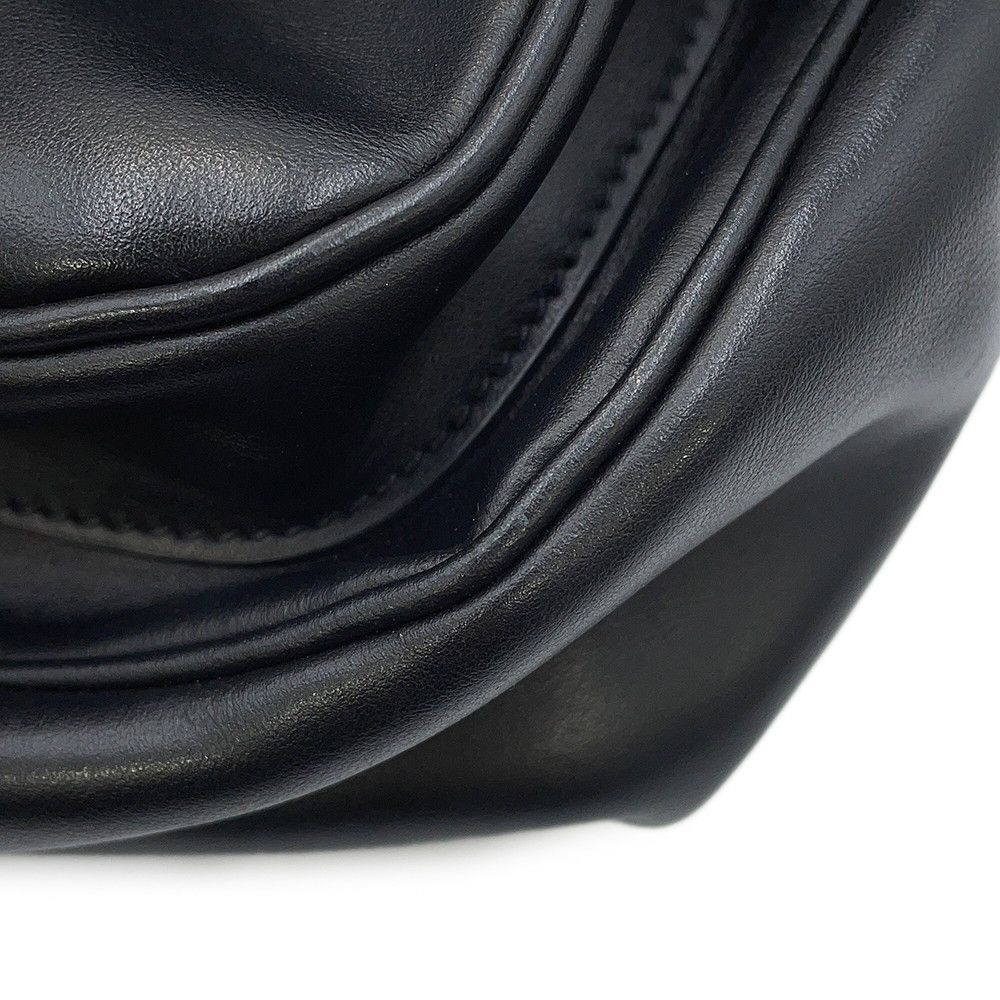 Prada Shoulder Bag Col Leather Black 2-Way — view 9