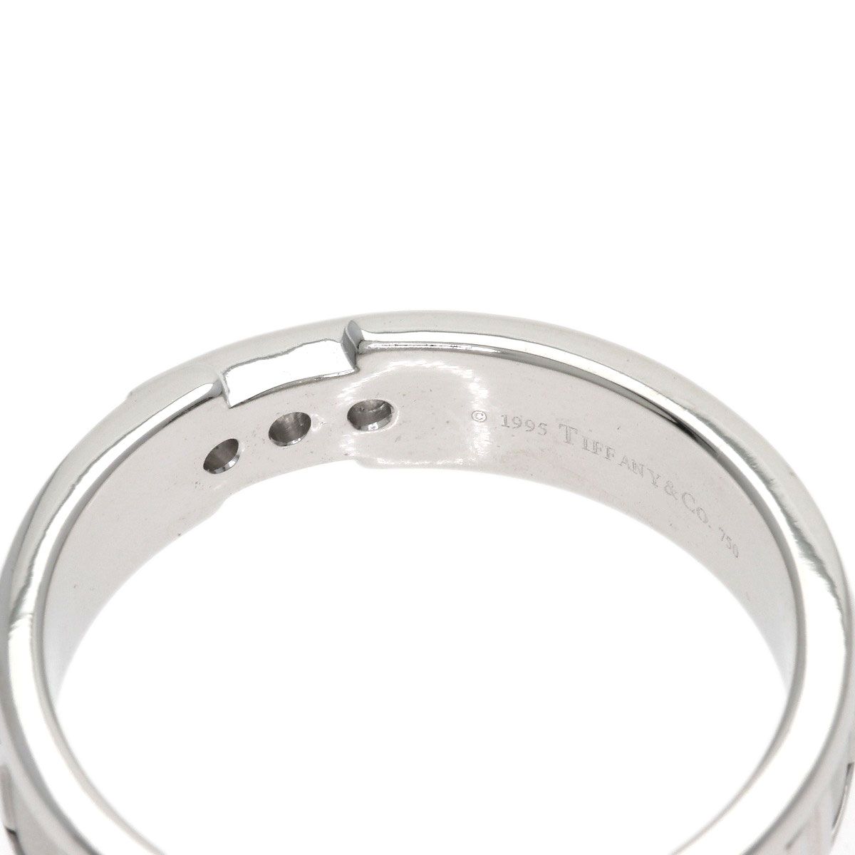Tiffany & Co Atlas Diamond Ring 18k White Gold