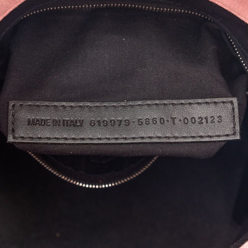 Balenciaga Wave XS Shoulder Bag Bucket 2-Way Pink Canvas — view 6