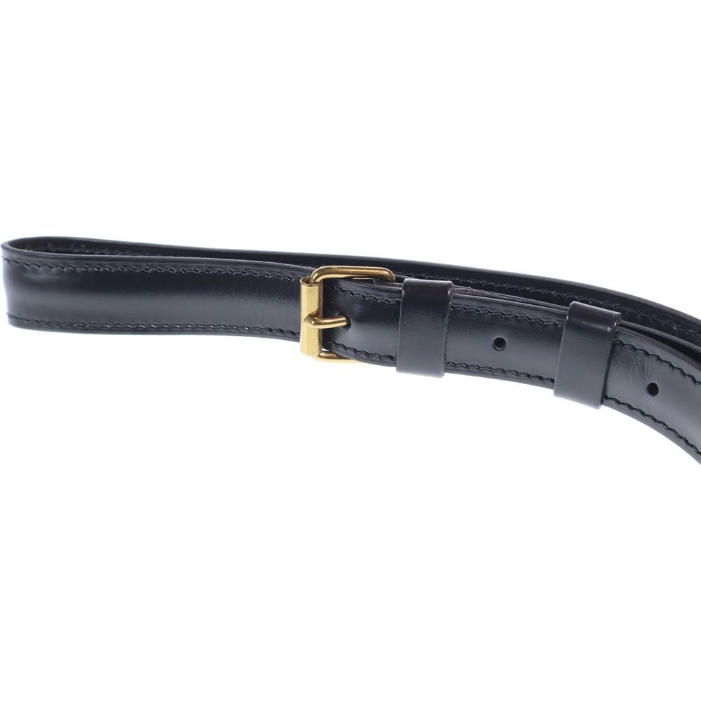 Louis Vuitton Cartoon Noir Epi Leather Shoulder Bag Gold Black — view 6
