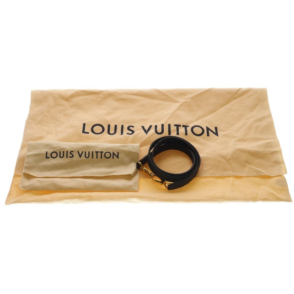 Louis Vuitton LV Riverside Damier Leather 2-Way Bag Gold Brown — view 6