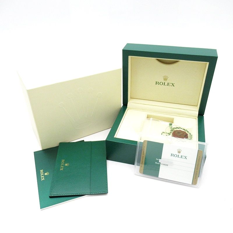 Rolex Cosmograph Daytona Watch Buckle Box SS Black Specification — view 6