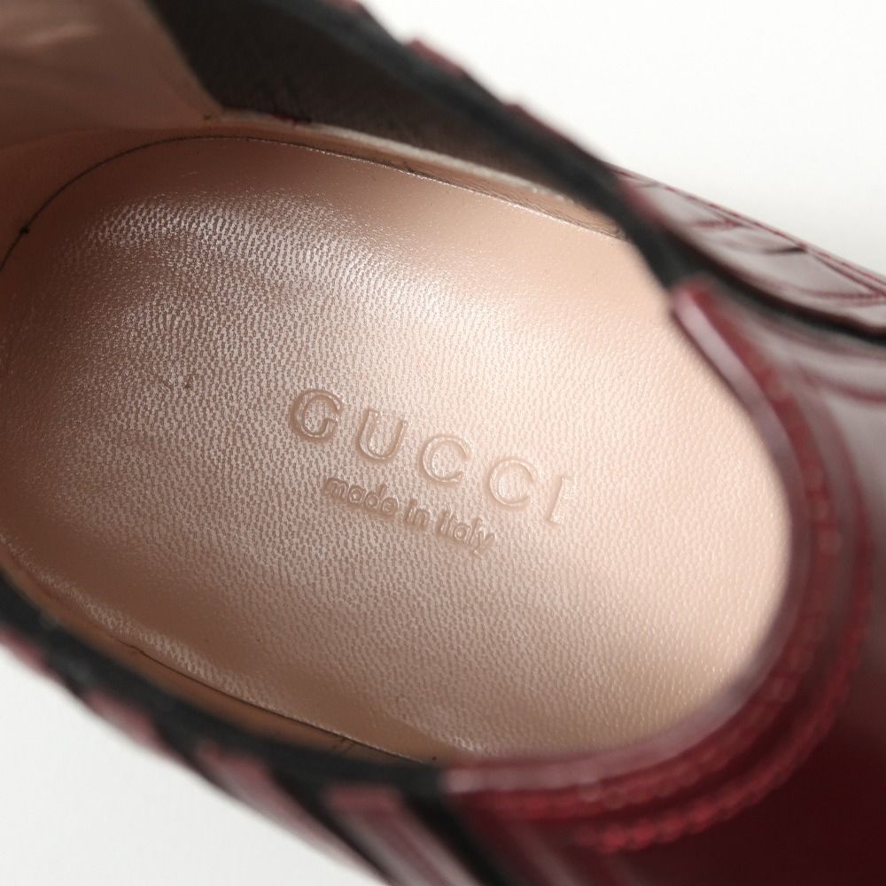 Gucci Boots 36 Side Gore Shoes Medallion — view 9