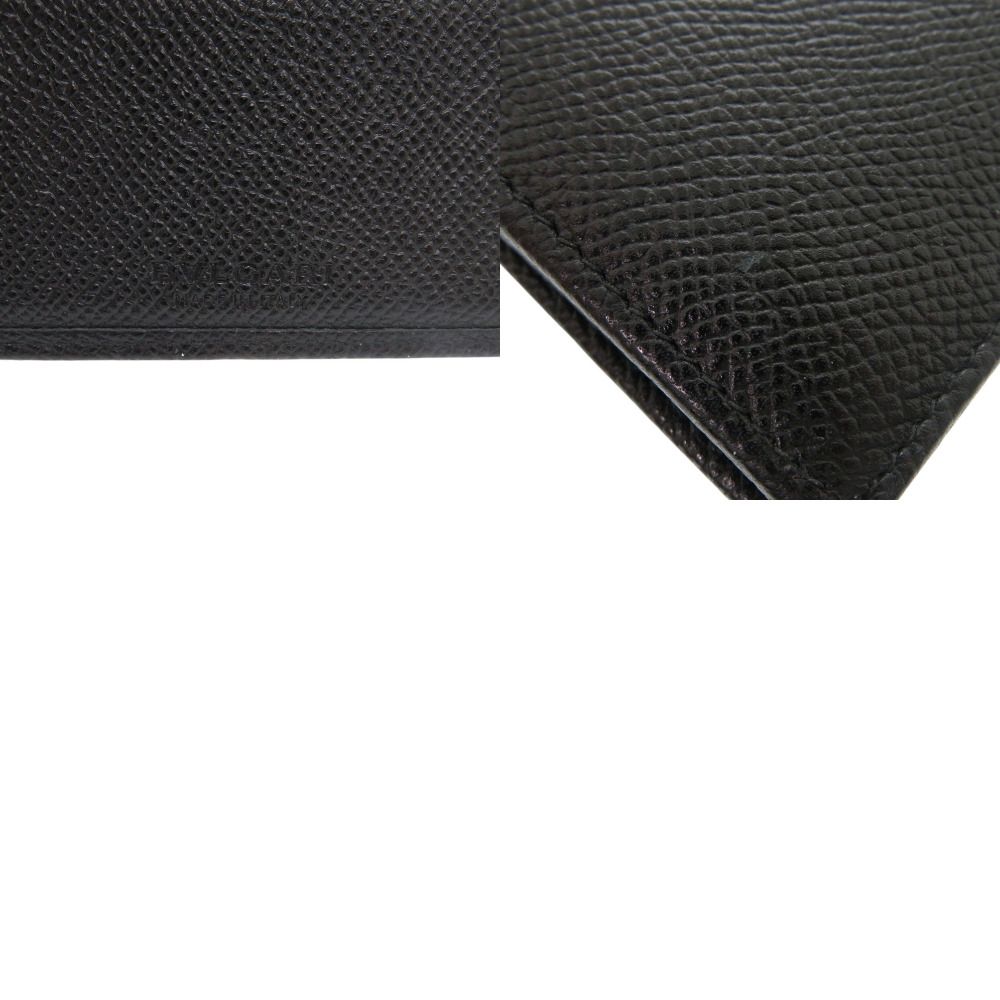 Bvlgari Leather Black Wallet — view 7