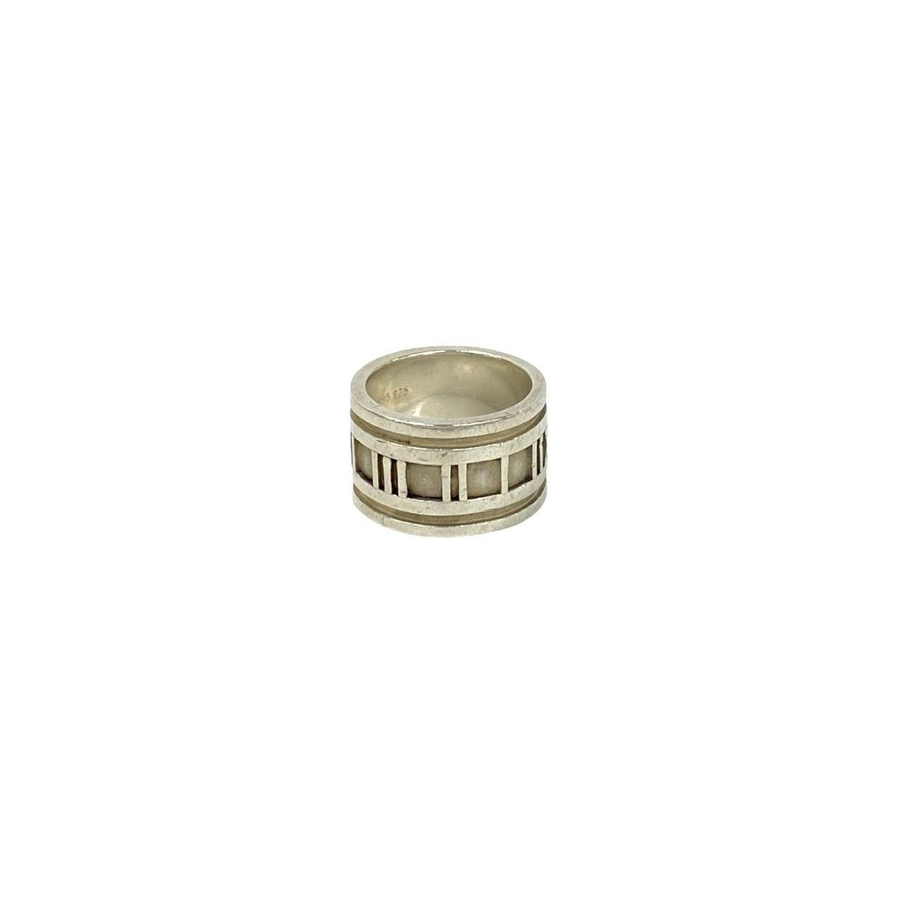 Tiffany & Co Vintage Atlas Wide Ring 925 Silver — view 6