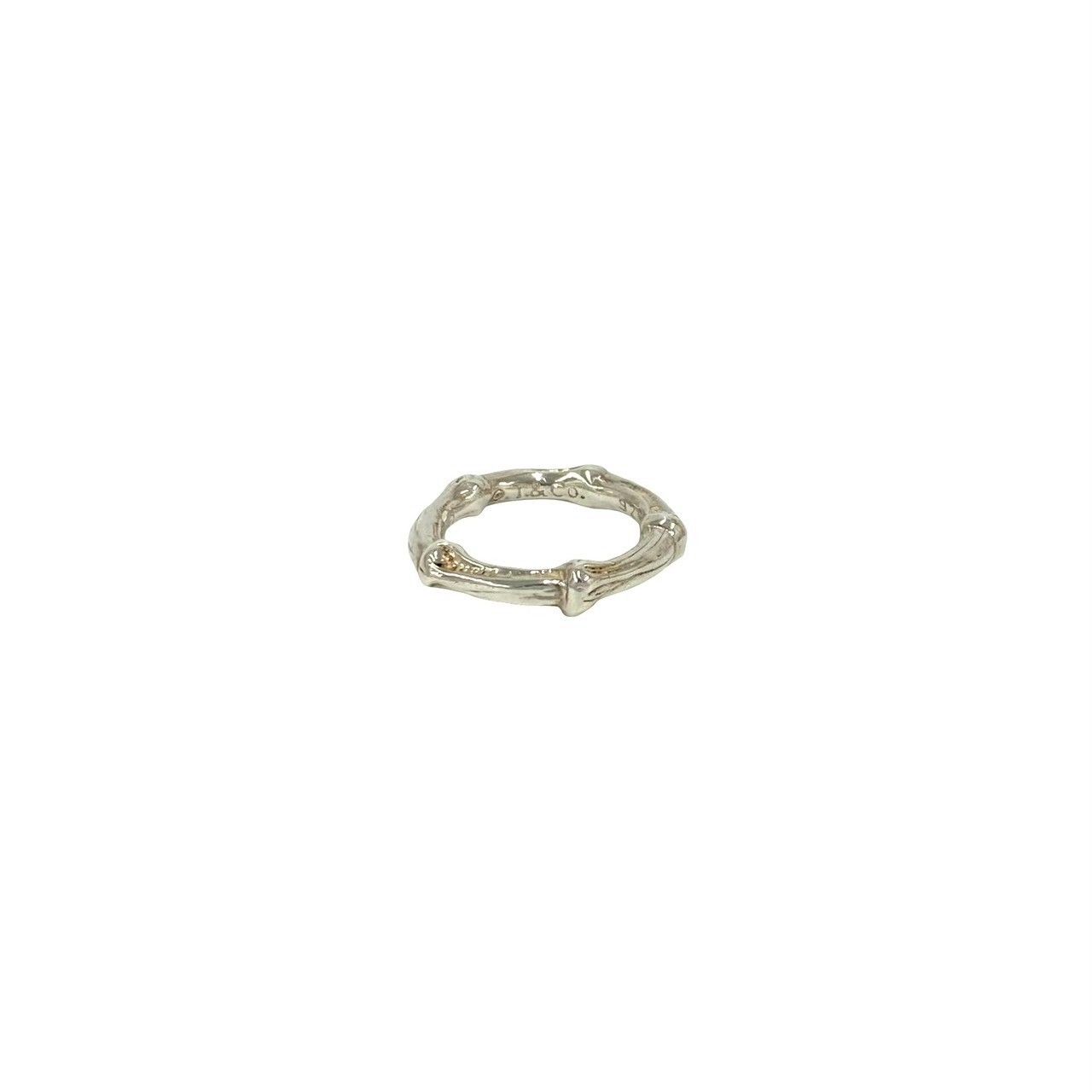 Tiffany & Co Bamboo 925 Sterling Silver Ring — view 6