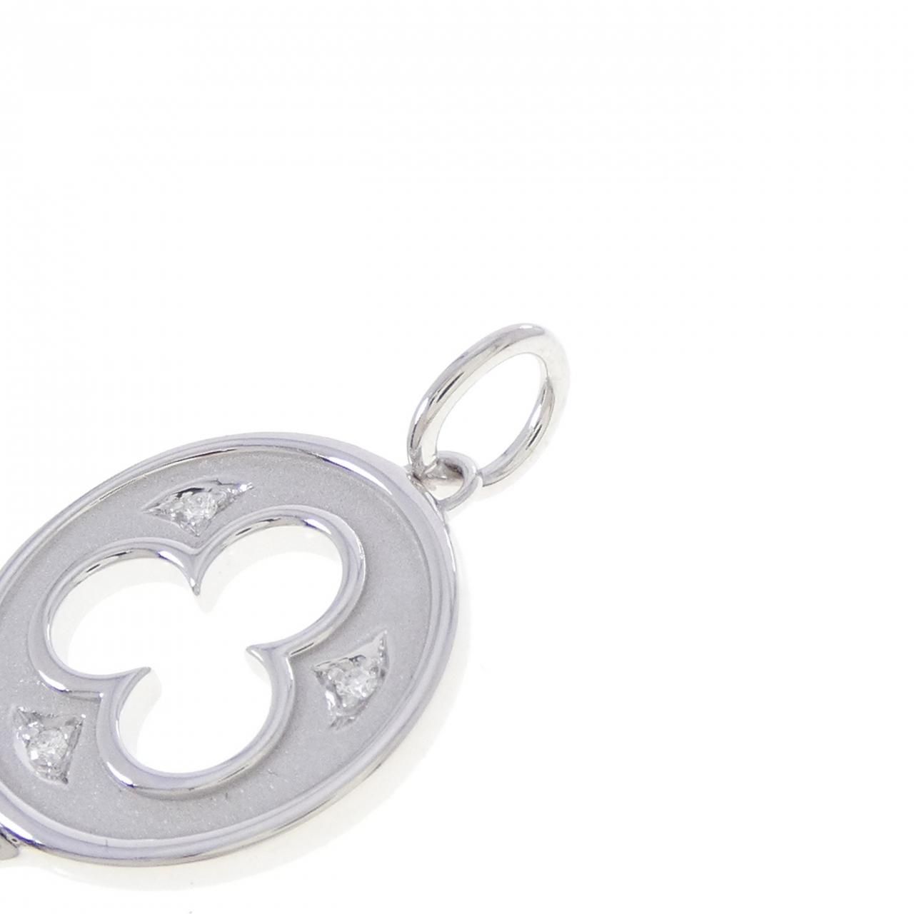 Tiffany & Co Clover Key Pendant — view 3