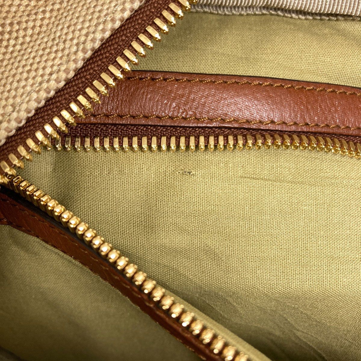 Gucci Sherry Line Backpack Canvas — view 9