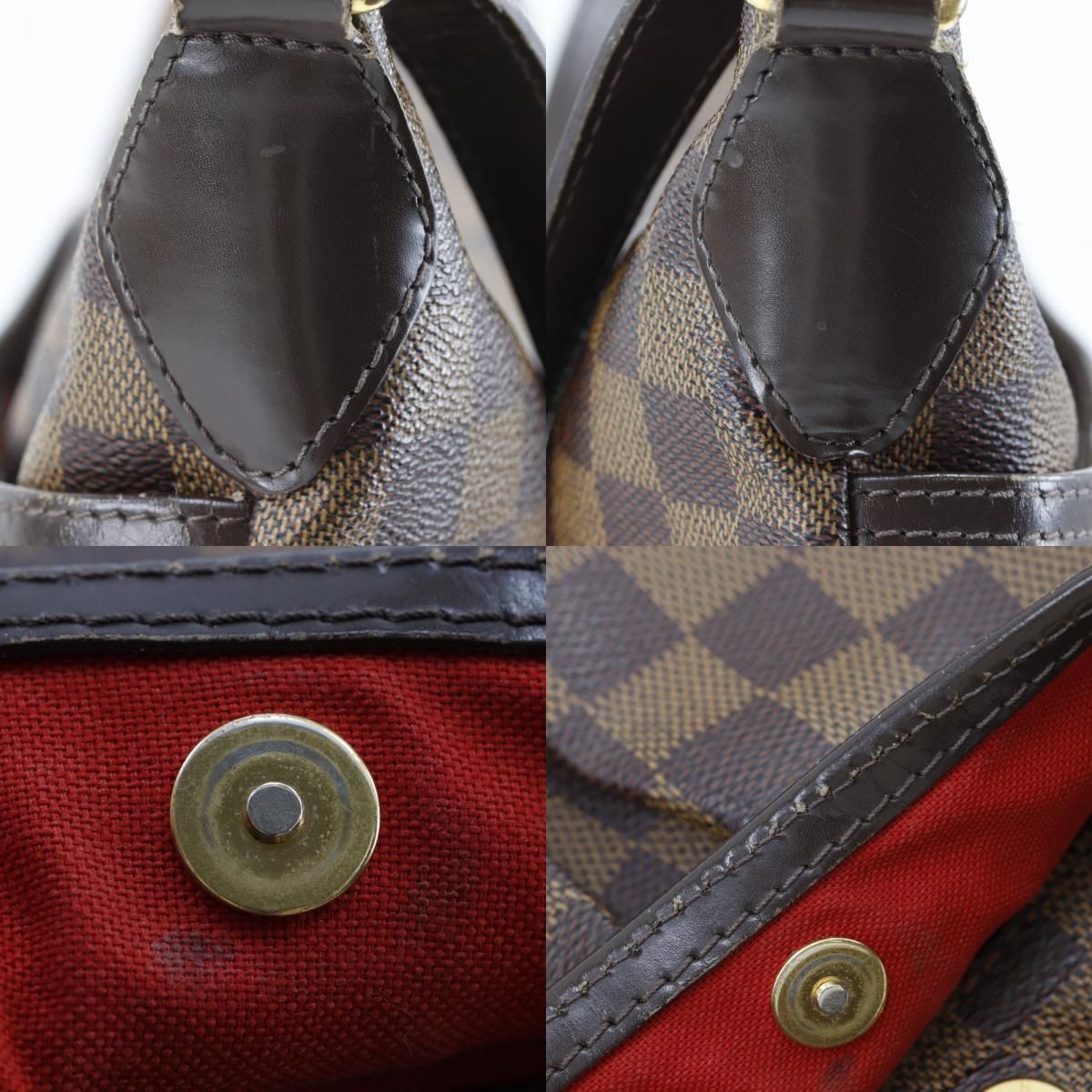 Louis Vuitton Blue Msbeli PM Damier Canvas Brown Shoulder Bag — view 9