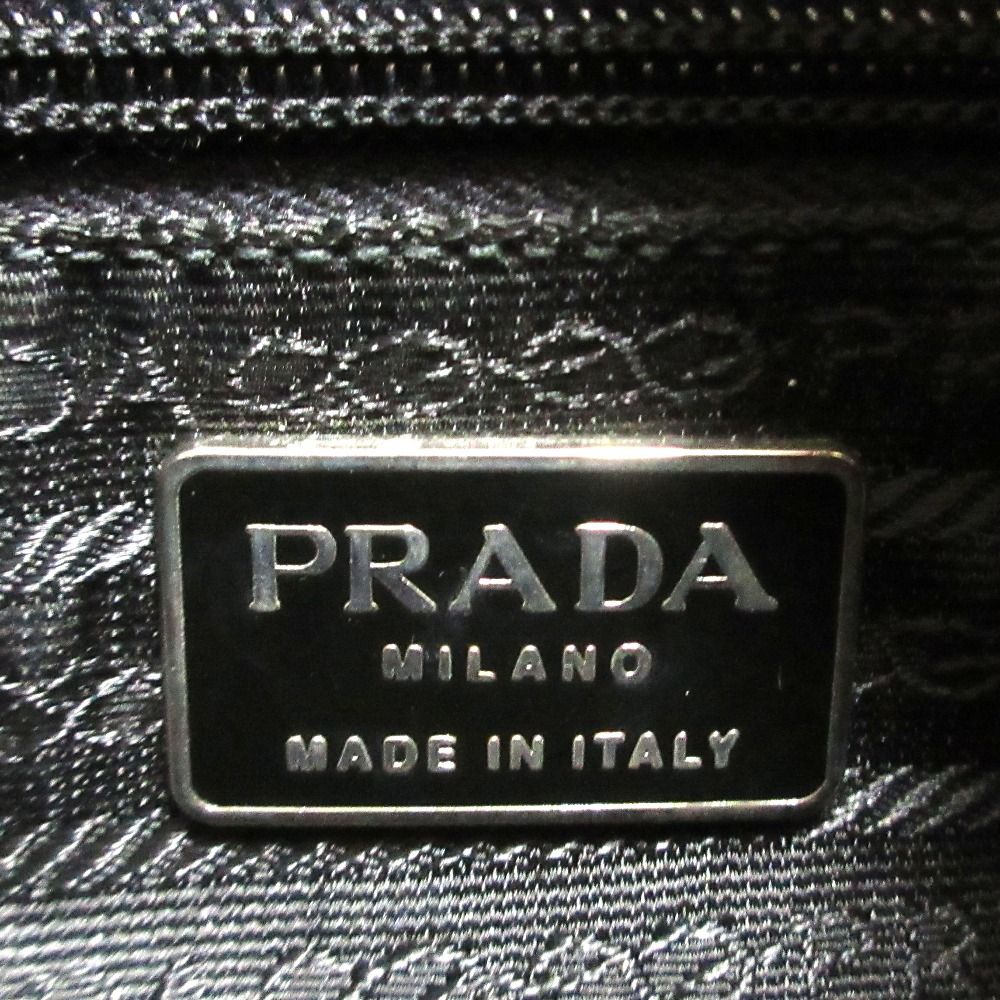 Prada Nappa Leather Tote Black — view 9