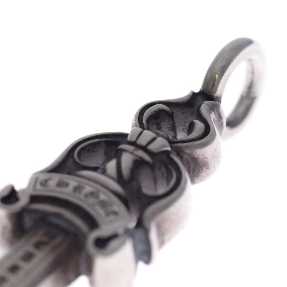 Chrome Hearts Double Dagger Daga Pendant Top Silver — view 6