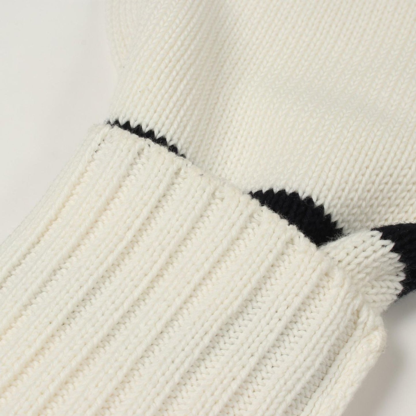 Moncler Knit Crew Neck Cotton Sweater — view 9