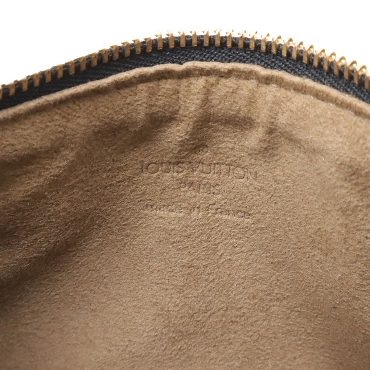 Louis Vuitton Monogram Multicolor Mini Speedy Mini Bag Pouch Case Noir Black — view 8