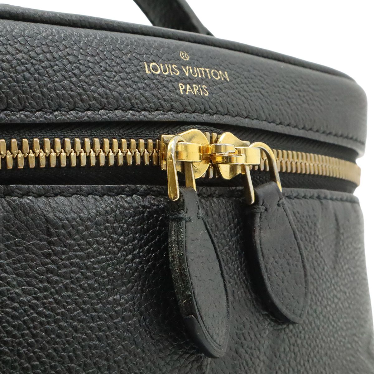 Louis Vuitton Monogram Empreinte Vanity PM 2-Way Shoulder Bag Noir Black — view 9