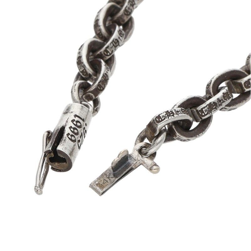 Chrome Hearts Paper Chain Silver Bracelet — view 5