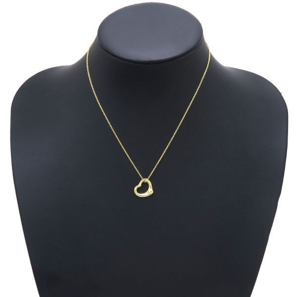 Tiffany & Co Open Heart Necklace 16 mm — view 7
