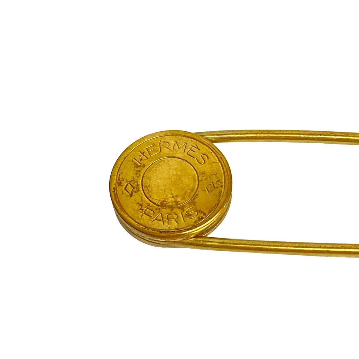 Hermes Brooch Series Gold Quilt Pin — view 3
