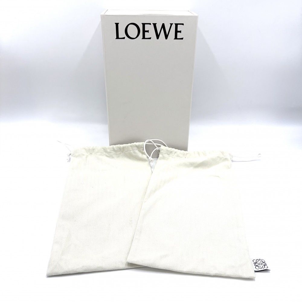 Loewe Sneakers Flo Runner Shoes Running 40 Nylon Suede Blue — view 9