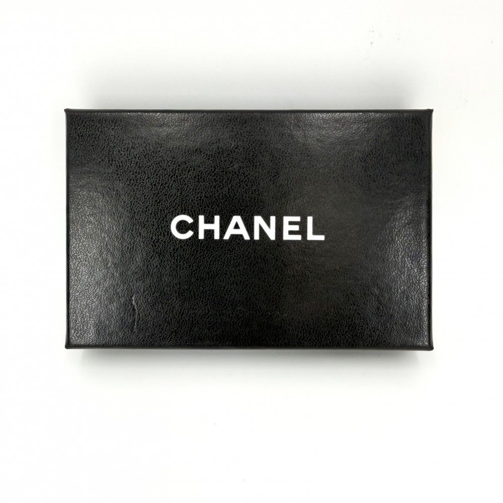 Chanel Necklace CC Logo Long Gold Plated Silver — view 8