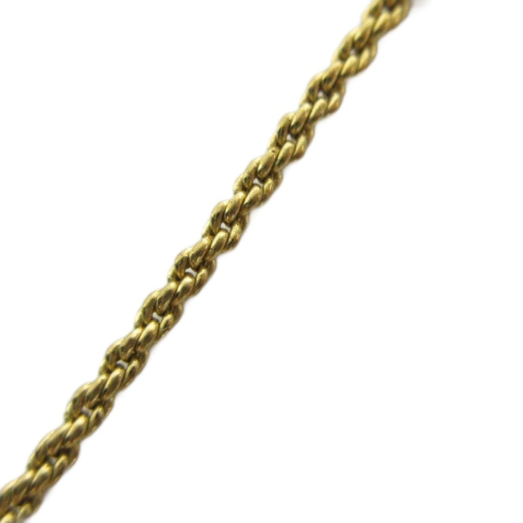 Dior Necklace Pendant Logo Gold — view 6