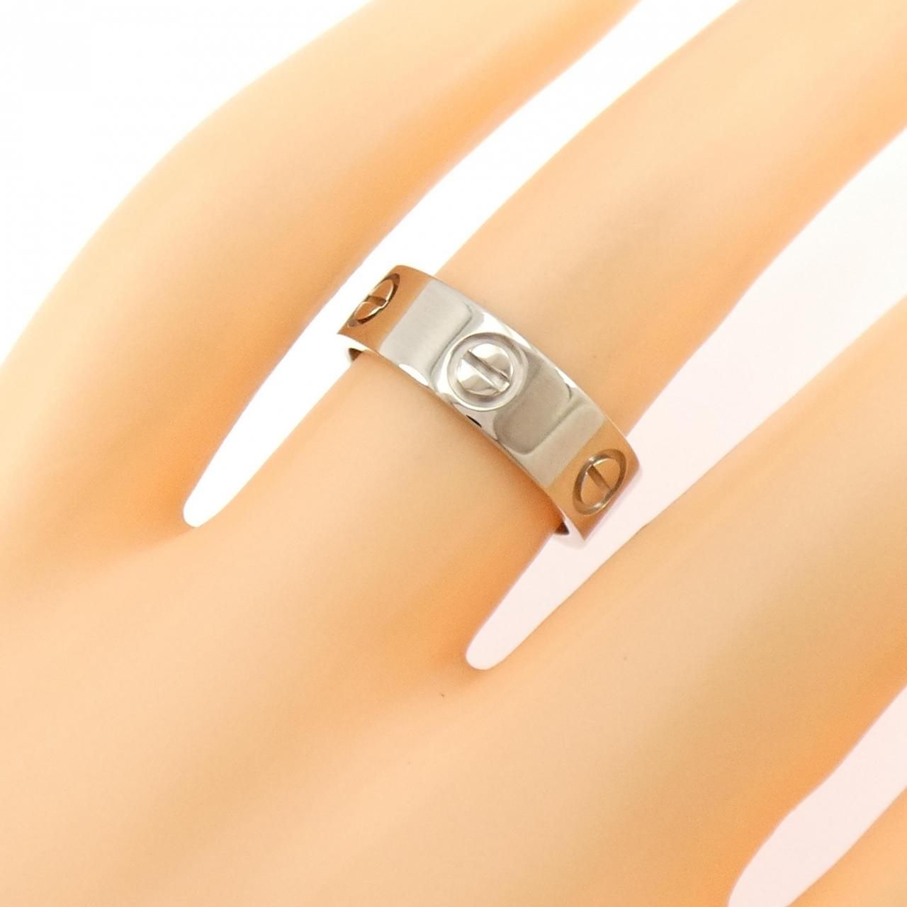 Cartier Love Ring White Gold — view 4