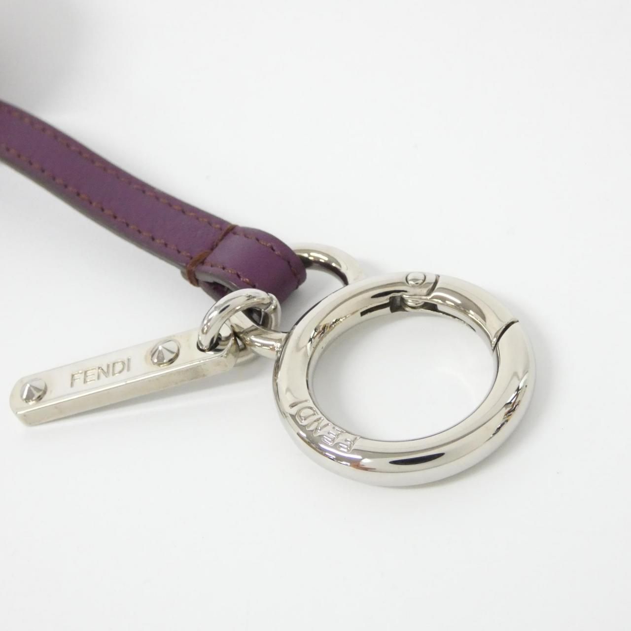Fendi Bag Charm Keychain & Charms Brown — view 6